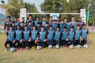 Amarjeet with the Minerva Academy squad